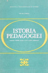 Istoria pedagogiei - Autor(i): Ion Gh. Stanciu foto