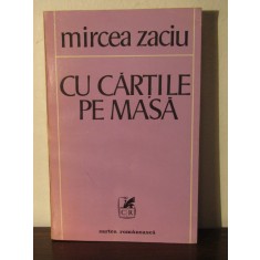 CU CARTILE PE MASA -MIRCEA ZACIU