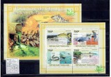 Togo - fishes - 3829/32+bl.576