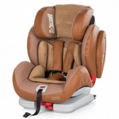 Scaun auto copii 9-36Kg cu Isofix Chipolino Nomad Mocca foto