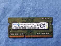 SAMSUNG 2Gb rami ddr3 Kit 12800S Lptop perfect fuctionali (R74) foto