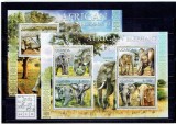 Uganda - elephants - 2810/3+bl.379