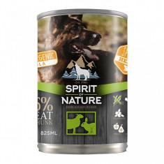 Spirit of nature - Dog - conserva cu miel si iepure - 800 gr foto