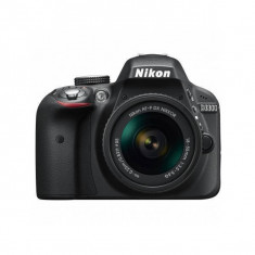 Aparat foto DSLR Nikon D3300 24.7 Mpx Kit AF-P 18-55mm Black foto