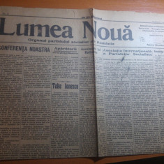 ziarul lumea noua 2 iulie 1922-art. despre moartea lui take ionescu