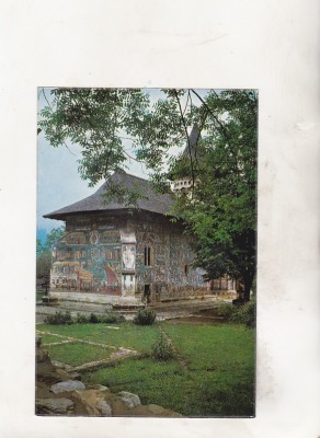 bnk cp Biserica Voronet - Vedere - necirculata foto