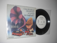 Disc felicitare: Casa De Discuri Electrecord Va Ureaza La Mul?i Ani 1984!(vinil) foto