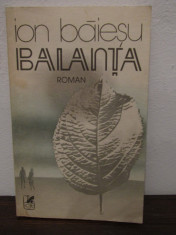 ION BAIESU -BALANTA( CU DEDICATIE SI AUTOGRAF ) foto