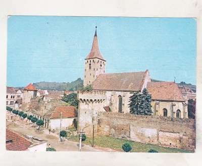 bnk cp Aiud - Cetatea - circulata - marca fixa foto