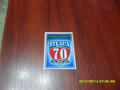 Autocolant Steaua 70 ani foto