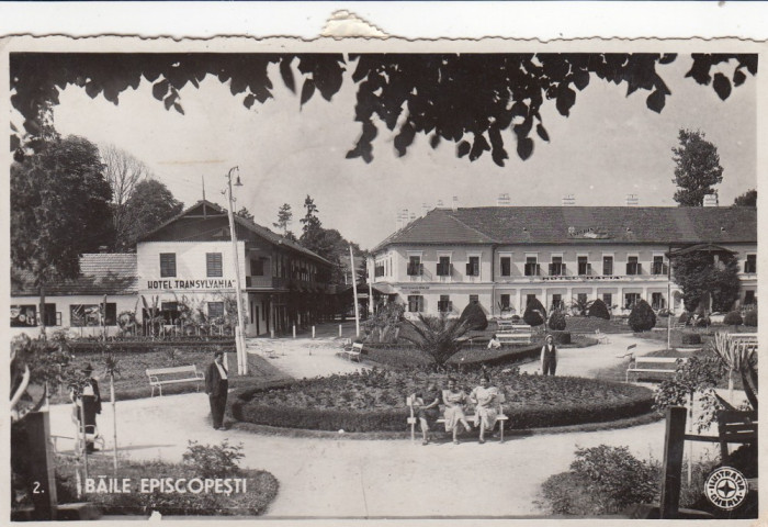 BIHOR BAILE EPISCOPESTI HOTEL DACIA HOTEL TRANSILVANIA CIRCULATA 1938