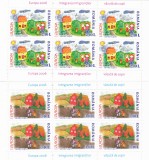 INTEGR. IMIGRANT.,EUROPA CEPT,2006,MINISHEET DE 6 SERII ,MNH ROMANIA., Nestampilat