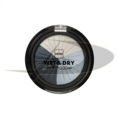 Fard ochi Hema Wet &amp;amp; Dry Eyeshadow Culoare Alb/Albastru foto