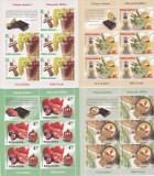 ALIMENTELE BIBLIEI,TRAIESTE SANATOS,MINISHEET,2016,MNH ROMANIA., Nestampilat