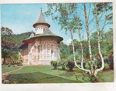 bnk cp Biserica Voronet - Vedere - necirculata foto