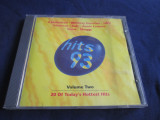 Various - Hits 93 vol. two _ cd,compilatie _ Telestar (UK) _ anii &#039;90, Dance