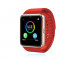 Smartwatch Rose Gold camera, functie de telefon, fitness, SIM, WhatsApp instalat