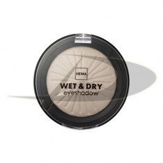 Fard ochi Hema Wet and Dry Eyeshadow Culoare Alb foto