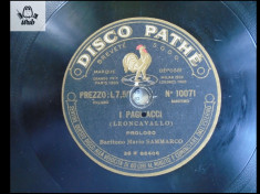 Mario Sammarco(1867-1930) - arii din opere - disc patefon gramofon v foto! foto
