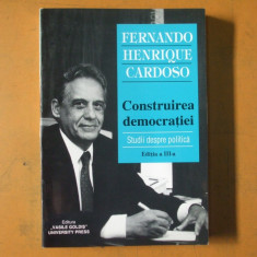 Construirea democratiei studii despre politica F. H. Cardoso Arad 2002 009