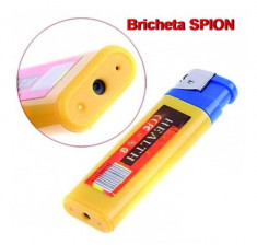 Bricheta cu Camera Spion Video Audio HD720, Spionaj, Spy foto