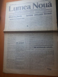 Ziarul lumea noua 9 decembrie 1934-organ central al partidului social democrat