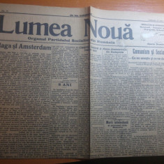 ziarul lumea noua 30 iulie 1922- 8 ani de la inceputul primului razboi mondial