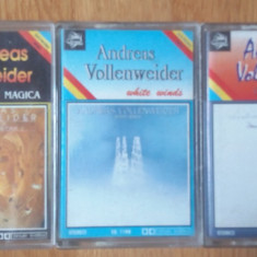 3 casete audio Andreas Vollenweider