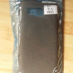 husa silicon Huawei Ascend Y511 WATERPROOF + FOLIE STICLA