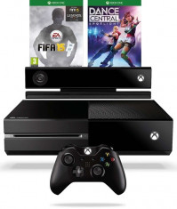 Consola Xbox One + Kinect + FIFA 16 + Dance Central foto