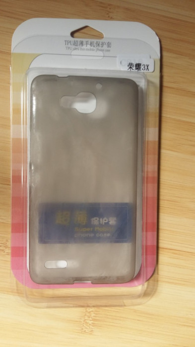 Husa Silicon Huawei honor 3X negru