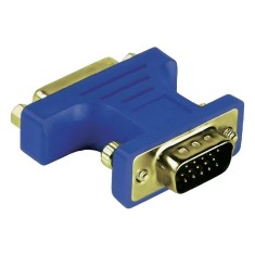 Adaptor VGA-DVI Hama, 15 pini, analog foto