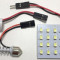 Arie De 24 LED-Uri,12V/160mA, Cu Conector, 2 Pini, Tata - Lumina Alb/Rece/53909