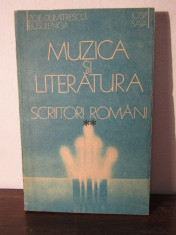 Zoe Dumitrescu Busulenga - Muzica si literatura. Scriitori Romani. Vol II foto