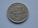 1 RUPIE 1987 MAURITIUS, America Centrala si de Sud