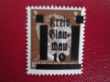 GERMANIA 1945 GLAUCHAU SERIE=MNH, Nestampilat