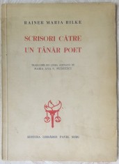 RAINER MARIA RILKE: SCRISORI CATRE UN TANAR POET(trad. MARIA ANA MUSICESCU,1938)