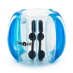 Klarfit Bubball KB Bubble Ball minge pentru copii 75x110cm EN71P PVC 0,5 mm albastra foto