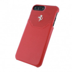 Husa de piele Ferrari Lusso Apple iPhone 7 Plus Red foto