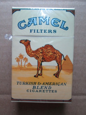 Tigari vechi de colectie: Pachete sigilate Camel, 10 bucati foto