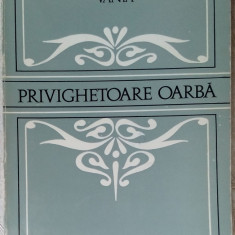 VANIA GHERGHINESCU - PRIVIGHETOARE OARBA (VERSURI, 1928-1969) [1971]