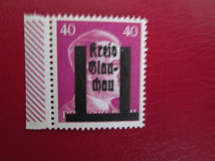 GERMANIA 1945 GLAUCHAU SERIE=MNH