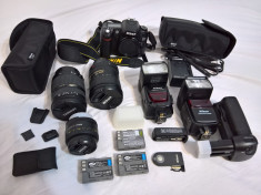 Nikon D80, obiective, grip, blitz-uri, genti si alte accesorii foto foto