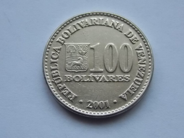 100 BOLIVARES 2001 VENEZUELA