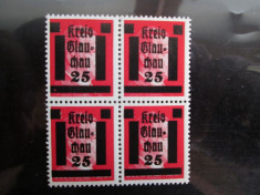 GERMANIA 1945 GLAUCHAU BLOC=MNH foto