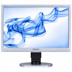 Monitor 24 inch LCD, Philips 240BW, Full HD, Silver &amp;amp; Black foto