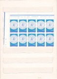 AL XV-LEA CONGRES INTERNATIONAL DE STIINTE ISTORICE ( LP 1015 ) 1980 BLOC DE 10, Nestampilat
