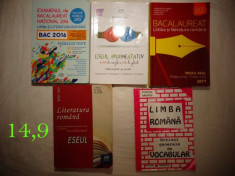 Bacalaureat limba si literatura romana PROFIL REAL // TESTE SI ESEURI foto