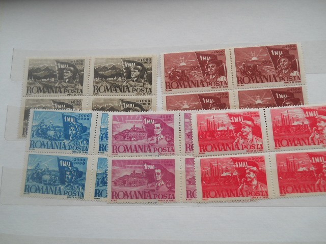 1947 LP 217 1 MAI ZIUA MUNCII x4 1947 LP 217 1 MAI ZIUA MUNCII x4