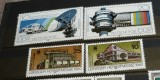 GERMANIA (DDR) 1980 &ndash; TELECOMUNICATII, ARHITECTURA, serii MNH, VL1, Nestampilat